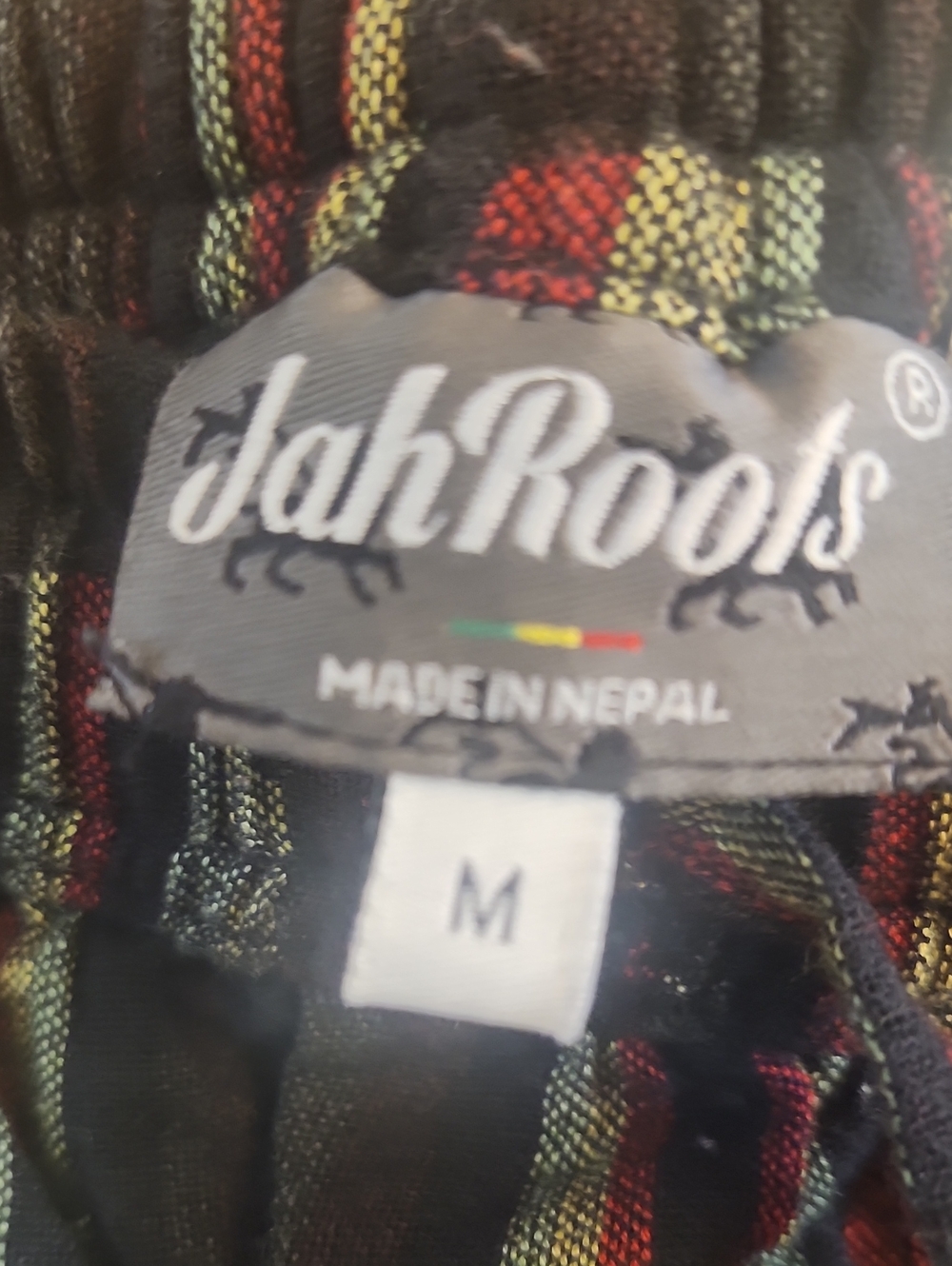 Jah Roots "Rasta" Checkered Trousers - Picture 5 of 9